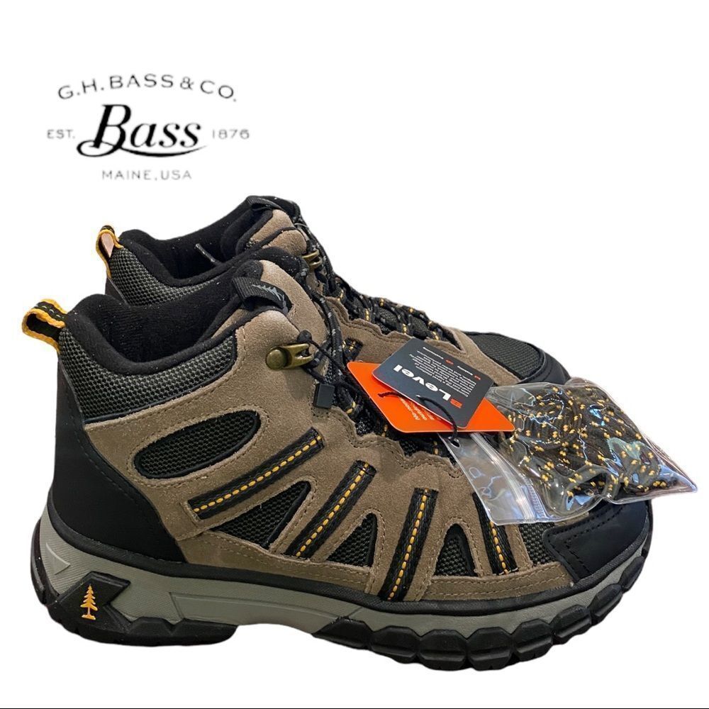 NEW G.H. Bass & Co. Women's Water Resistant Peak Taupe Hiker 2 Mid Boots